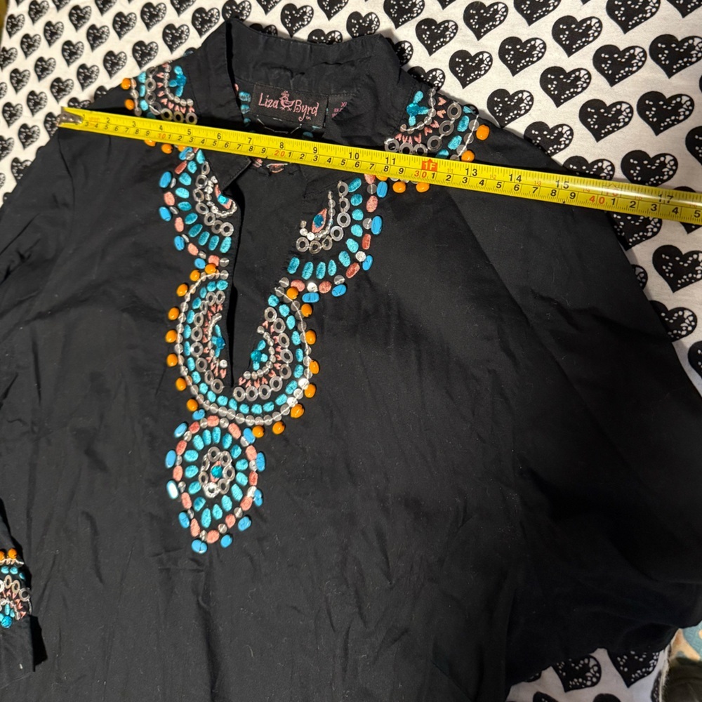 Liza & Byrd women’s blouse size XL in excellent condition - Picture 12 of 15